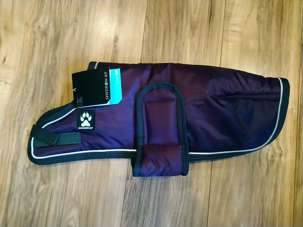 Shedrow K9 Tundra Winter Dog Coat in Perfectly Plum  