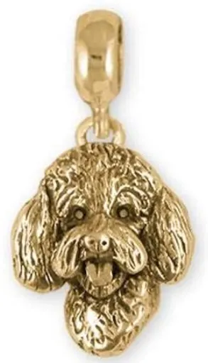 Gifts of Jewelry for Labradoodle Lovers - Happyoodles.com Doodle charm 