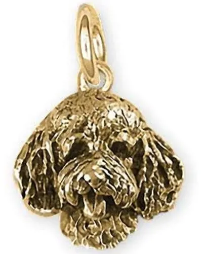 30 Best Goldendoodle Gifts For Dog Lovers - 2022 - 14k Gold Goldendoodle Charm