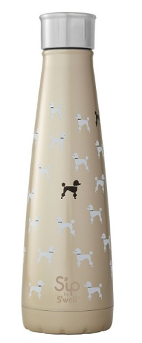 Poodle Themed Water Bottle