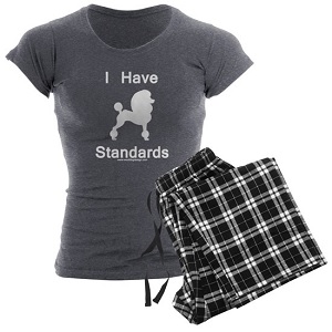 I have standards pajamas in grey