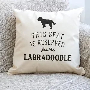 Reserved for The Labradoodle - Pillow Cover