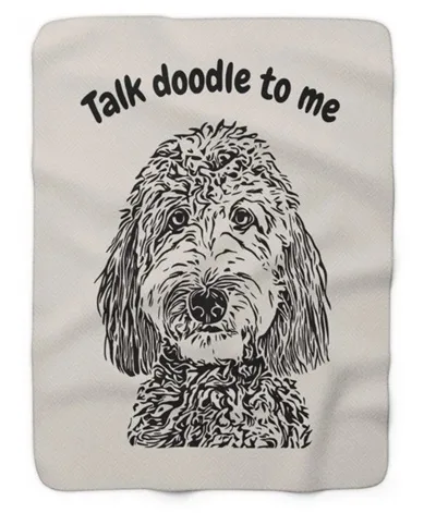 Loverdoodleslane - Doodle Dog Blanket