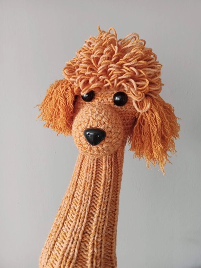 My Knitting World - Poodle Dog Golf Club Covers