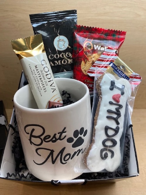 Dog Mom Gift - 13. Mug and Treats Gift Box