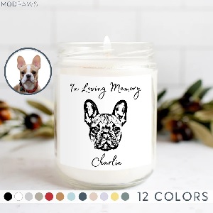 Memorial RIP Pet Custom Personalised Dog Cat White with Rose Sign Plaque Hanging 