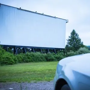 Drive in Movie screen 