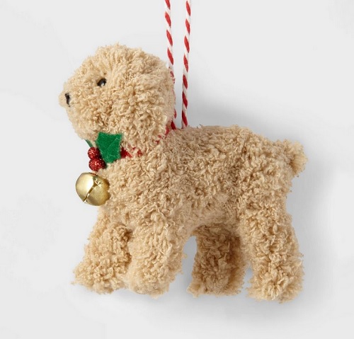 30 Best Goldendoodle Gifts For Dog Lovers - 2022 - Doodle with Bell Christmas Tree Ornament