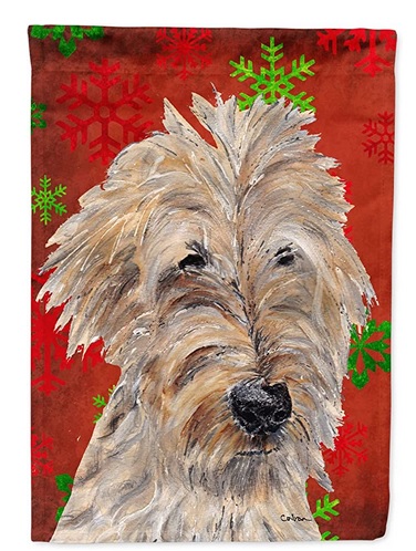 30 Best Goldendoodle Gifts For Dog Lovers - 2022 - Christmas Holiday Goldendoodle Yard Flag