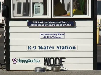 Bill Perkins Memorial Booth K-9 Water Station - Lake George