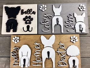 Dog Mom Gift: 23 Unique Gifts for Dog Moms - Personalized Leash Holder