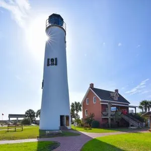 Light house on St. George Island, Florida - 