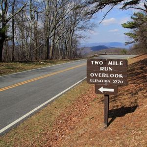 Dog Friendly Things to Do in Shenandoah National Park - Skyline Drive Overlook sign