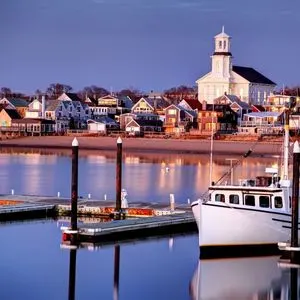 Dog Friendly Guide to Provincetown, MA - view of Provincetown from pier