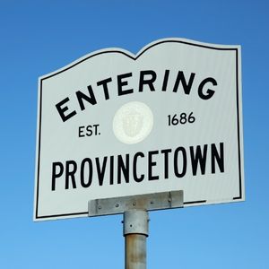 Dog Friendly Guide to Provincetown, MA - Entering Provincetown sign
