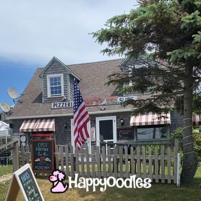 Photo by Happyoodles.com - Block Island Pizza and sub shop on Block Island