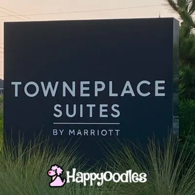 Happyoodles.com - TownePlace Suites by Marriott in Kill Devil Hill Our ideal  Dog-Friendly Hotel - Hotel sign