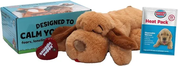 Snuggle Puppy Heartbeat Stuffed Toy for Dogs