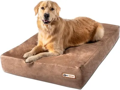 Big Barker Sleek Orthopedic Dog Bed with 7in Thick Foam
