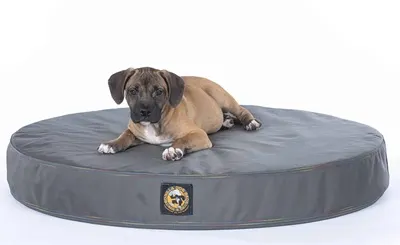 Gorilla Ballistic Tough Round Orthopedic Dog Bed