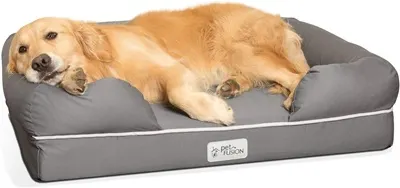 PetFusion Ultimate Dog Bed, Orthopedic Memory Foam,
