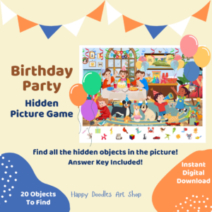 Happy-Doodles-Art-Shop-Birthday-party-Hidden-Images-Puzzles